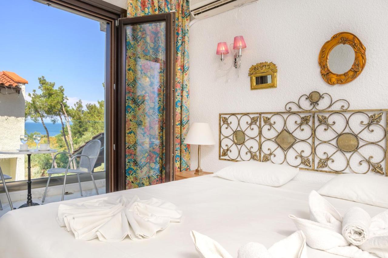 Leandros Hotel Nea Roda Exterior foto